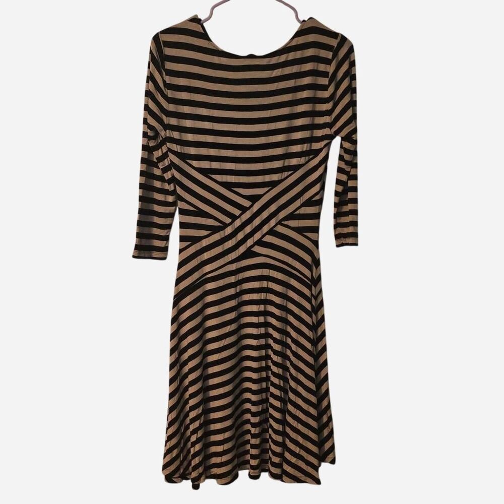 Beige by eci Women's Size M Striped Dress